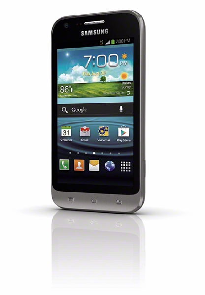 Samsung Galaxy Victory 4G LTE portrait angle left low-res