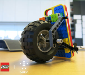 Belkin and Lego - Apple iPhone 5 Case With Wheel