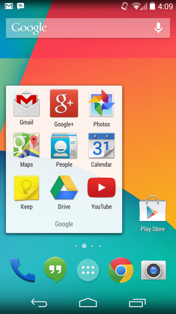 Google LG Nexus 5 Review - Android KitKat 4.4 Screenshot 2