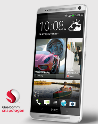 HTC One Max on Sprint Qualcomm Snapdragon processor