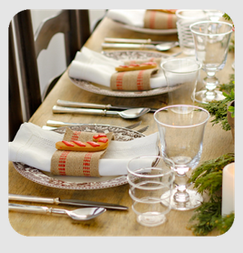 Apps for the Holidays Table Setting Ideas