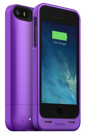Mophie Juice Pack Helium Battery Backup Case Purple