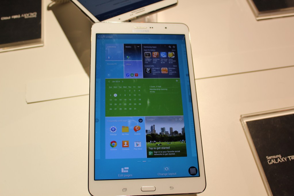 Samsung Galaxy TabPRO 8.4 inch CES 2014 