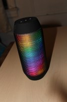 JBL Pulse Wireless Bluetooth Speaker Review - Tech We Like - Light Show 2