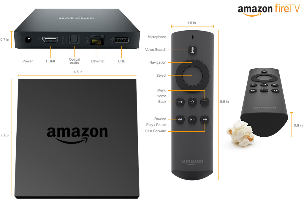 Amazon Fire TV  features techspecs- Tech We Like - Cruz