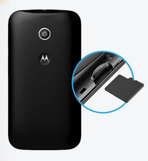 Motorola Moto E Smartphone - Storage