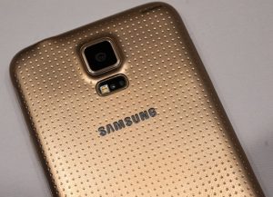 Samsung Galaxy S5 Gold Back