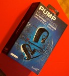 BlueAnt PUMP HD Bluetooth Sportbuds Waterproof Headphones Review -  Left Side Charging Port Package