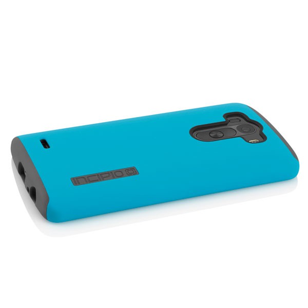 Cases for the LG G3 - Incipio dualpro-case-cyan-gray