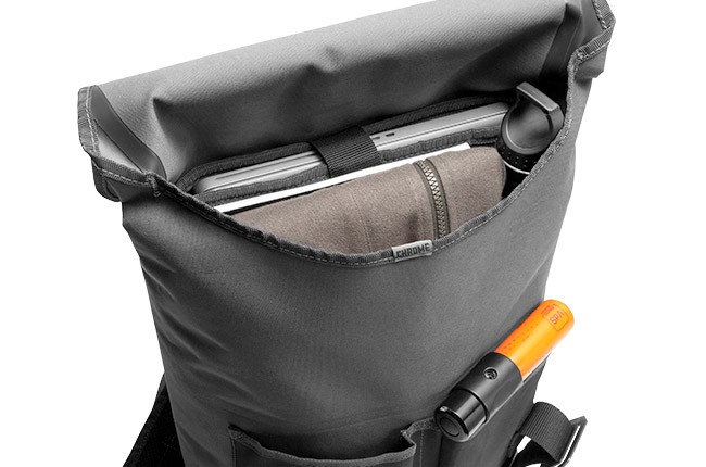 Back-To-School- Buyers Guide - Gear - Bags- Backpacks  -Chrome Industries Welded Rucksack Backpack - Open