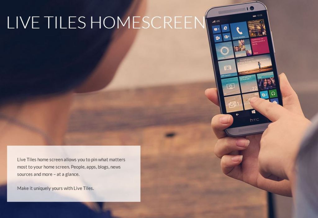 HTC One M8 for Windows Phone - Live Tiles