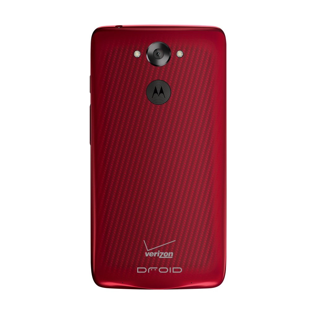 Motorola DROID Turbo Smartphone - Verizon Wireless - Metallic Red -Back - Analie Cruz