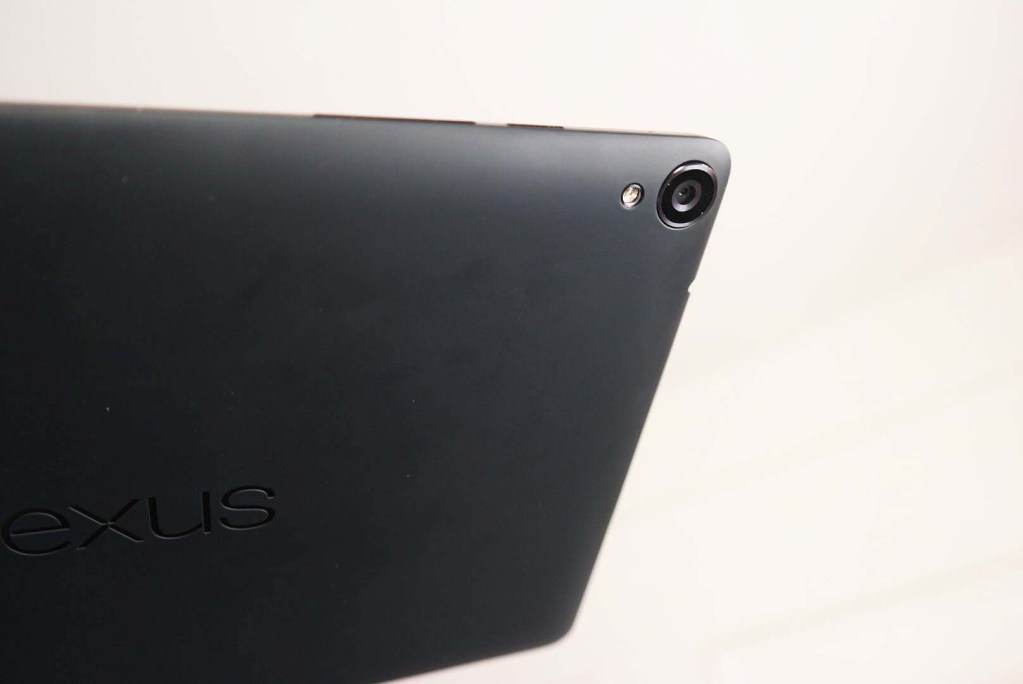 Google Nexus 9 by HTC Tablet Review -  Rear View - Camera 