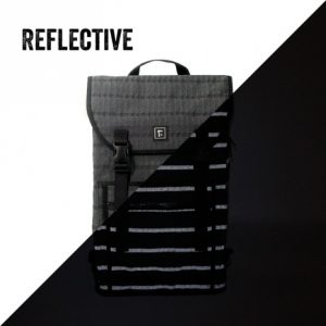 Rickshaw Reflective Tweed Backpacks and  Messenger Bags - Sutro Backpacks - Analie Cruz (1)